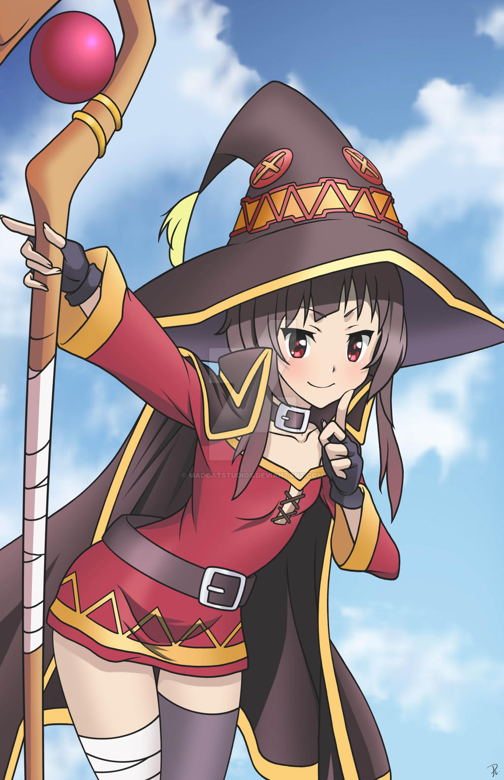 Megumin Guild Megumin by Madcatstudios on DeviantArt