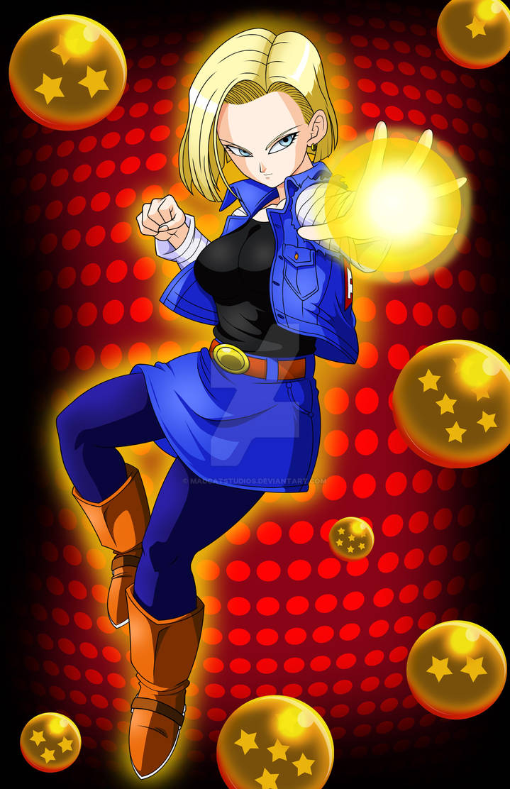 Anroid18 Android 18 by Madcatstudios on DeviantArt