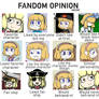 Fandom Opinion