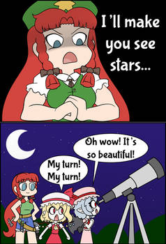 Touhou Comic - Seeing stars