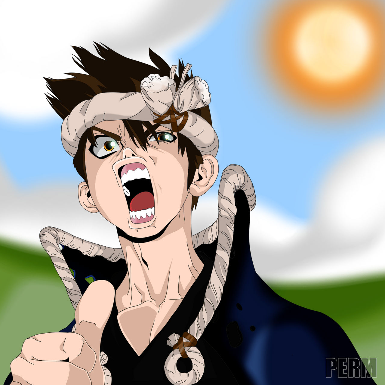 Chrome Dr Stone By Ytperm On Deviantart Chrome Dr Stone By Ytperm On Deviantart