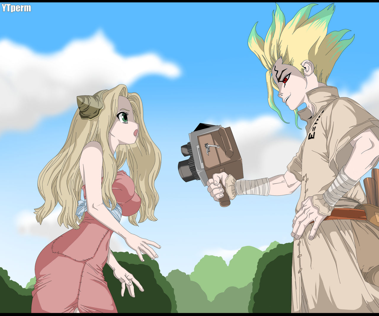 Dr Stone 93 Camera Acquired By Ytperm On Deviantart Dr Stone 93 Camera Acquired By Ytperm On Deviantart