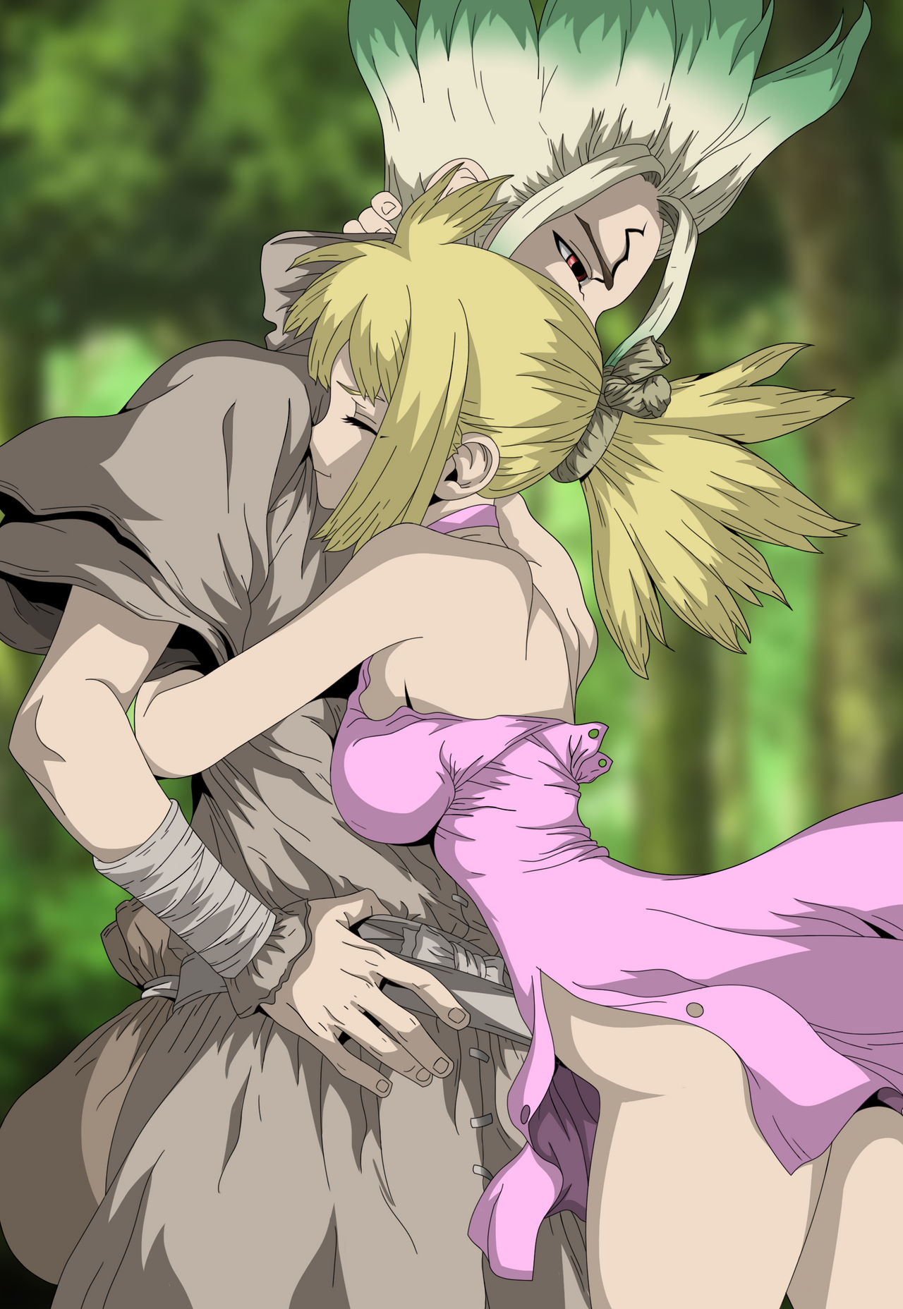 Senku And Kohaku Dr Stone Chapter 138 By Ytperm On Deviantart