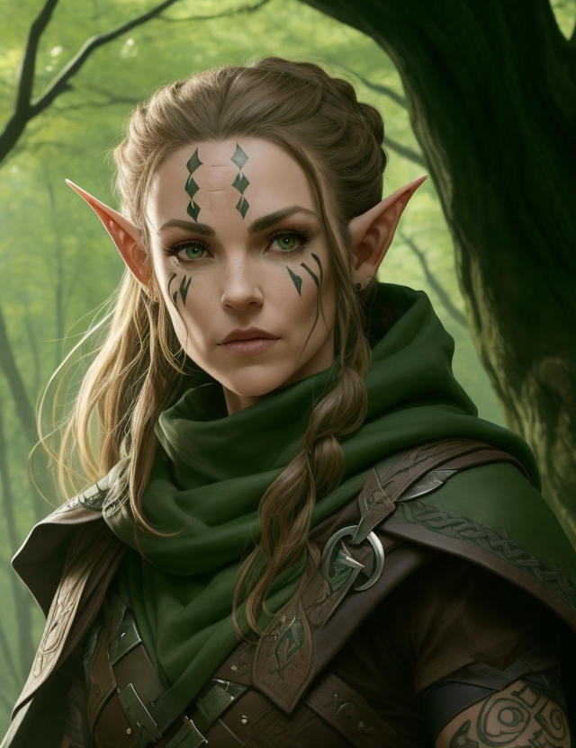 Deepwood Elf Ranger by TheDrimDrim on DeviantArt