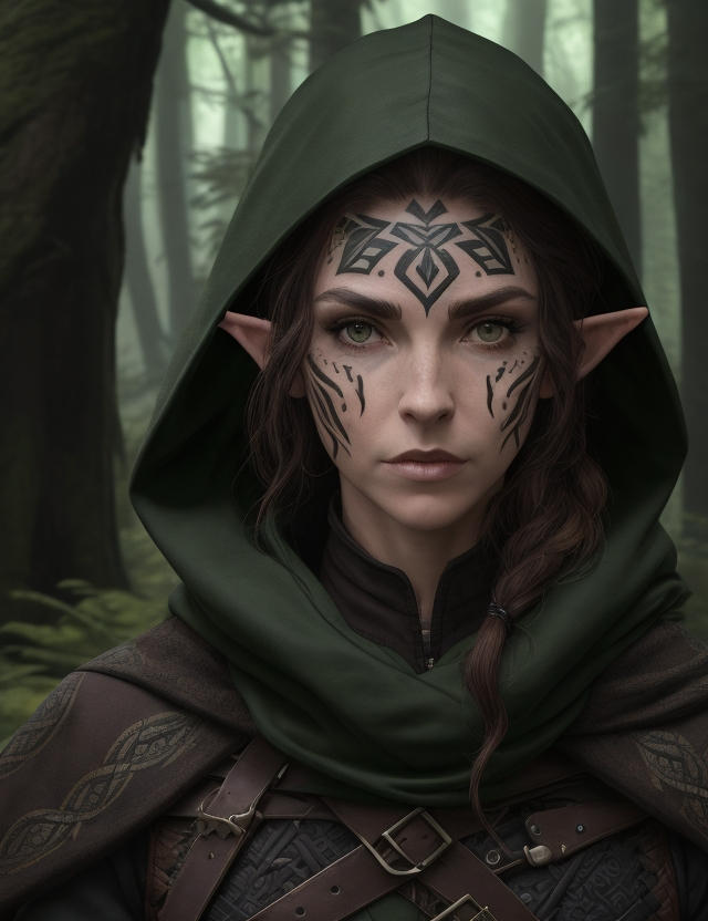Deepwood Elf Ranger by TheDrimDrim on DeviantArt