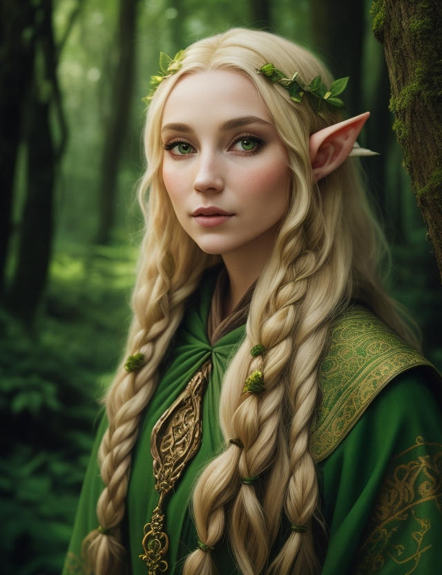 High Elf Druid by TheDrimDrim on DeviantArt