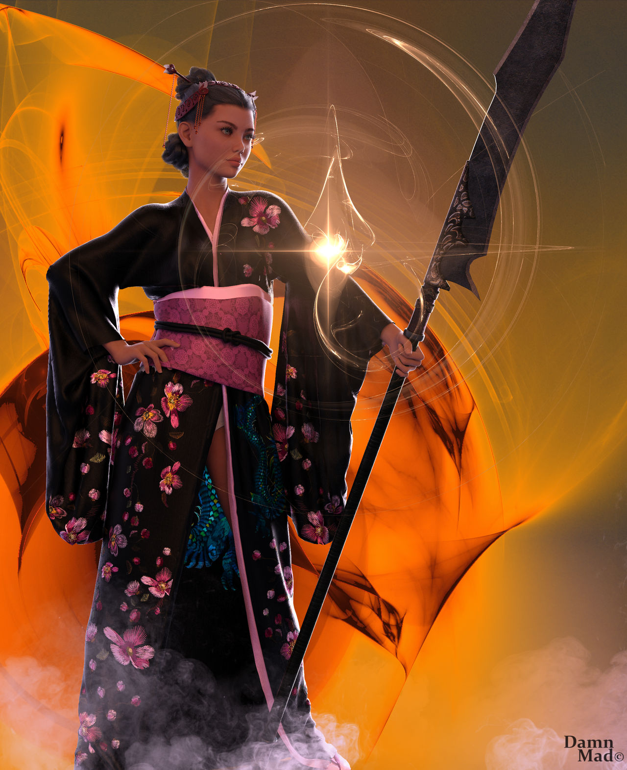 Dharma Onna Musha by damnmad660 on DeviantArt