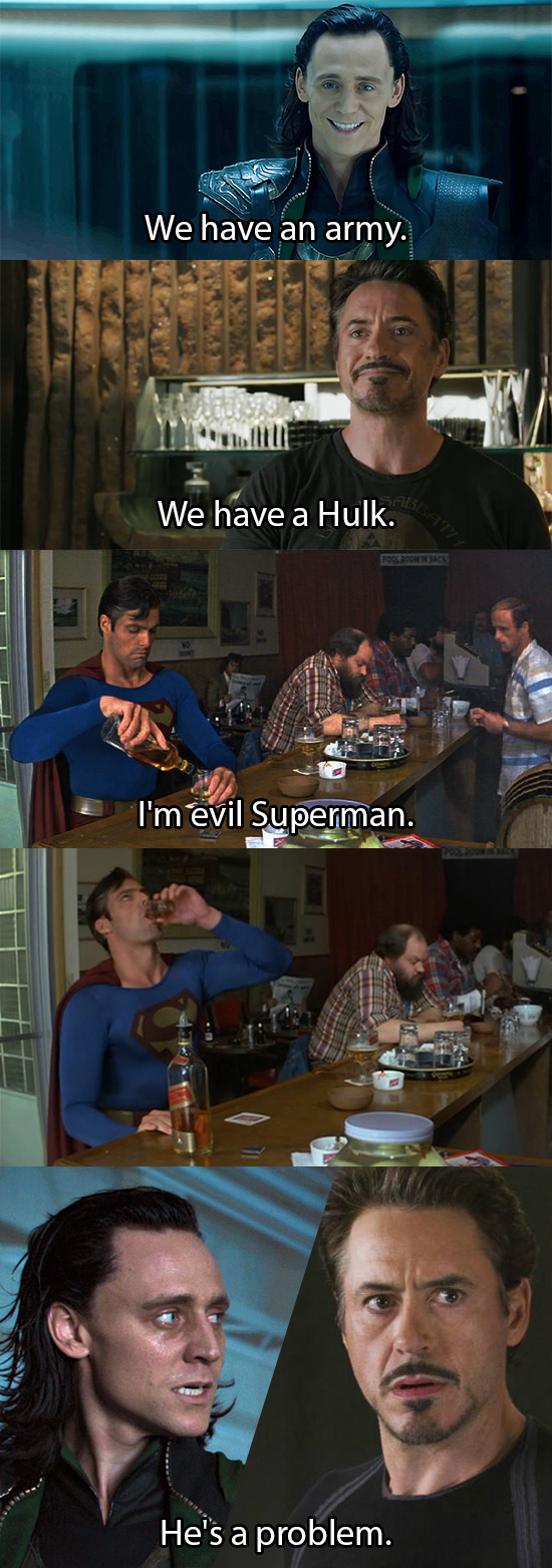 I'm Evil Superman