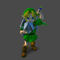 Progress -The Legend of Zelda Majora's Mask - Link