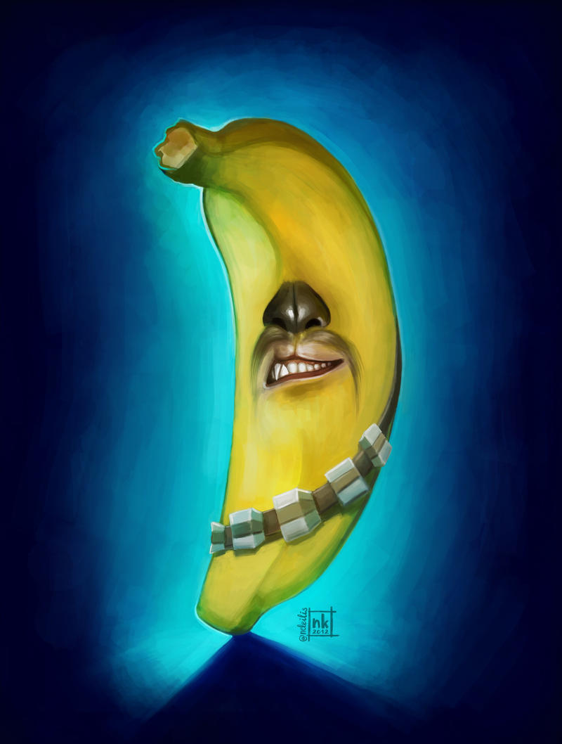 Chewbanana by NelEilis