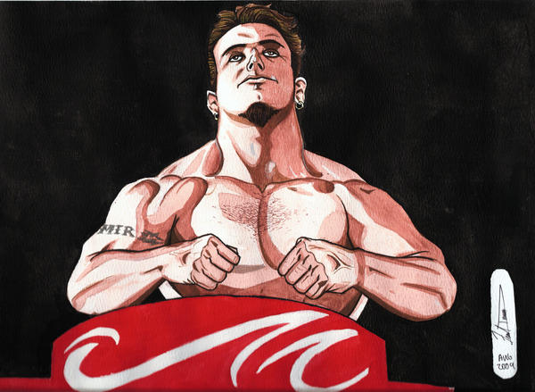 Frank Mir Water color