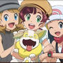 Serena , Chole And Dawn Together 