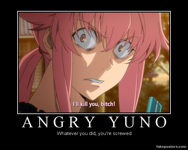 Angry Yuno...