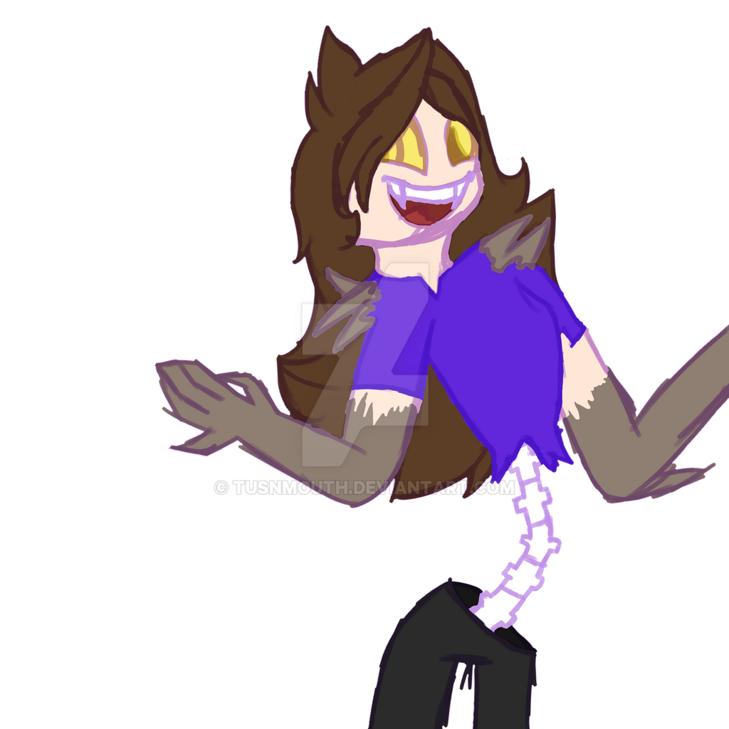Monster Jaiden by TusnMouth on DeviantArt