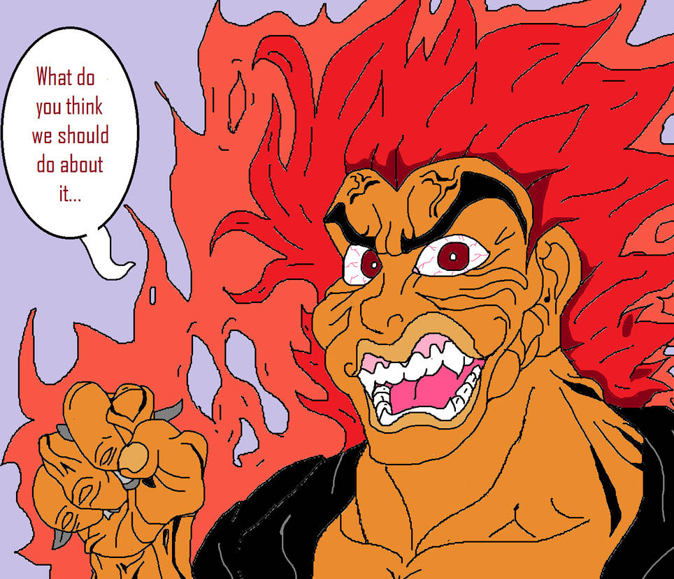 Yujiro Rage Mode Yujiro ready to fight 1.5 by MrShockWaveking on DeviantArt