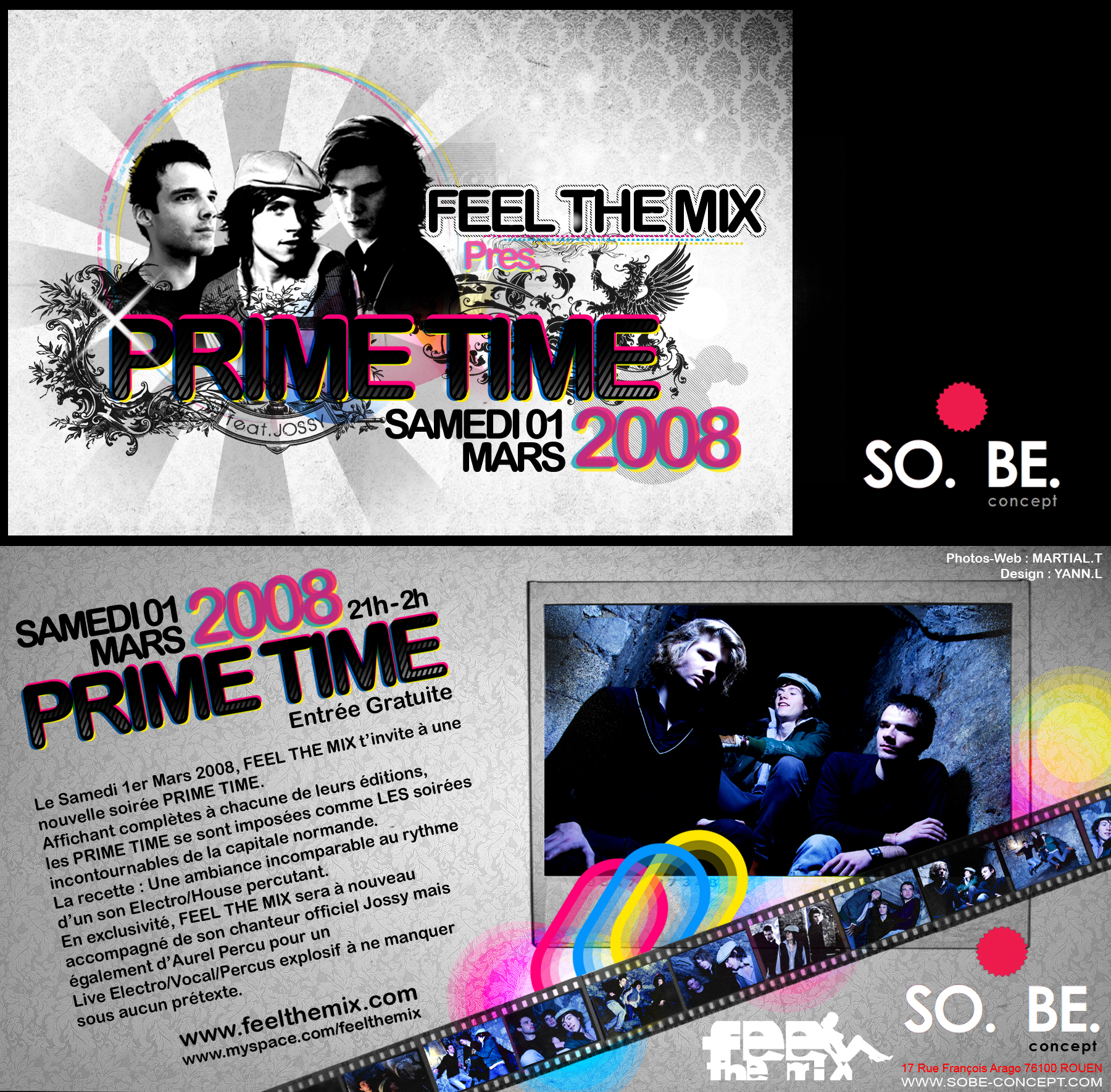 Feel The Mix - March flyer