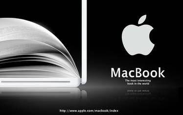 Advert for Apple Macbook