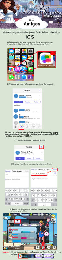 Tutorial Adicionar amigos iOS [KKH] [PT-BR]