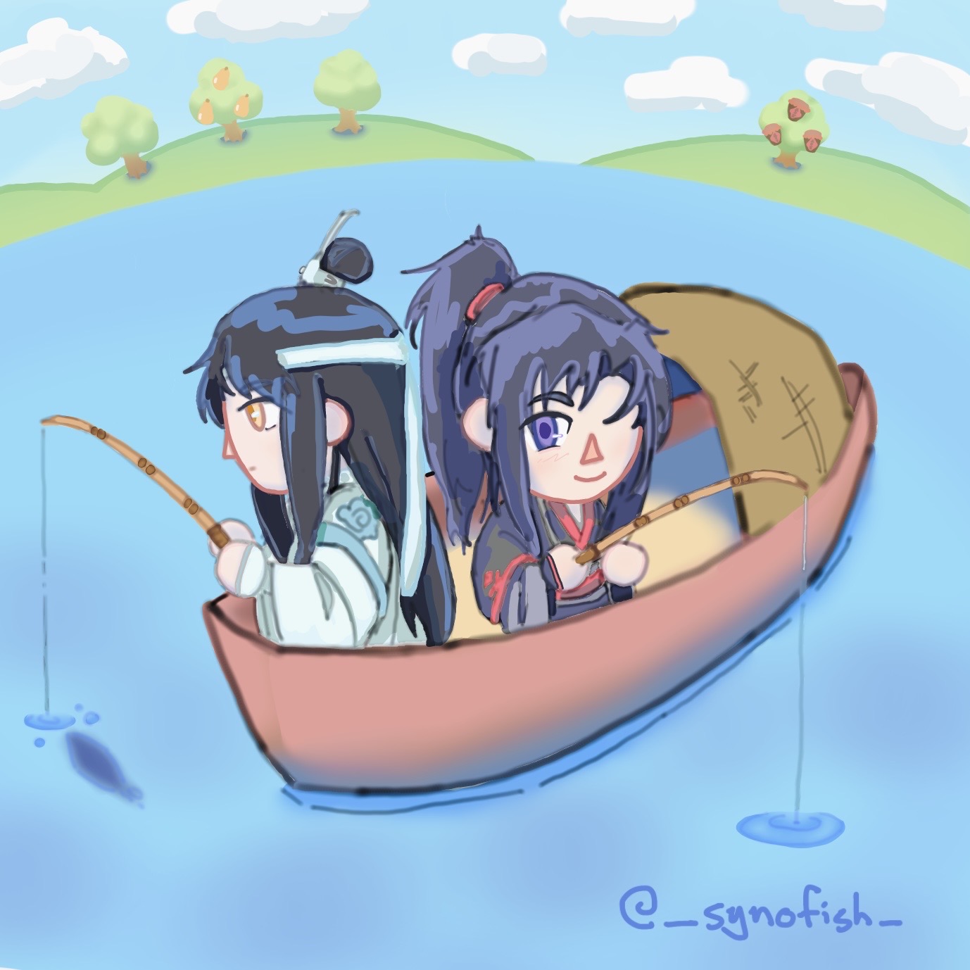 Wangxian Fanart By Tartfish On Deviantart Wangxian Fanart By Tartfish On Deviantart