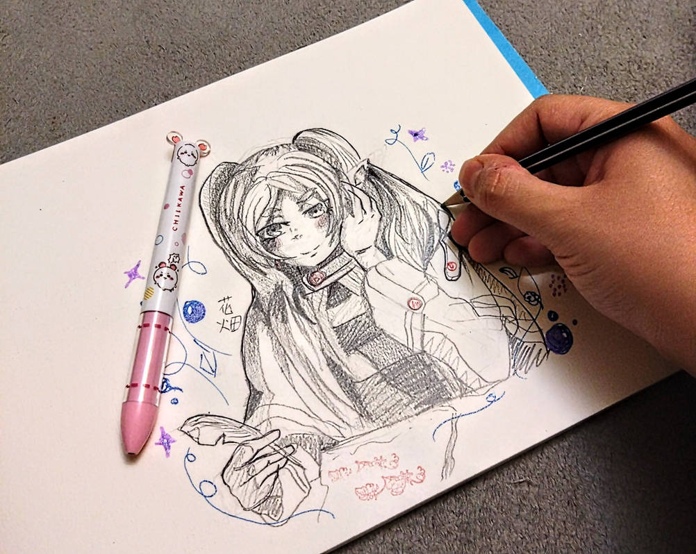 Study, draw, then study again (Frieren fanart) by HanabatakeAi on ...