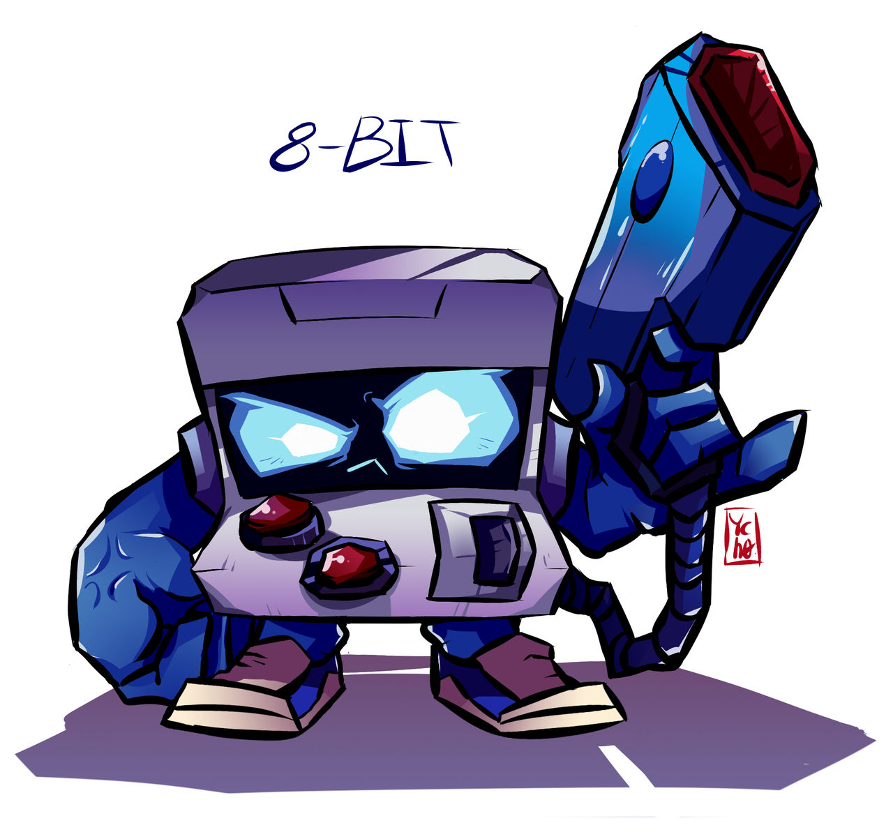 8 bit by Yangch0 on DeviantArt