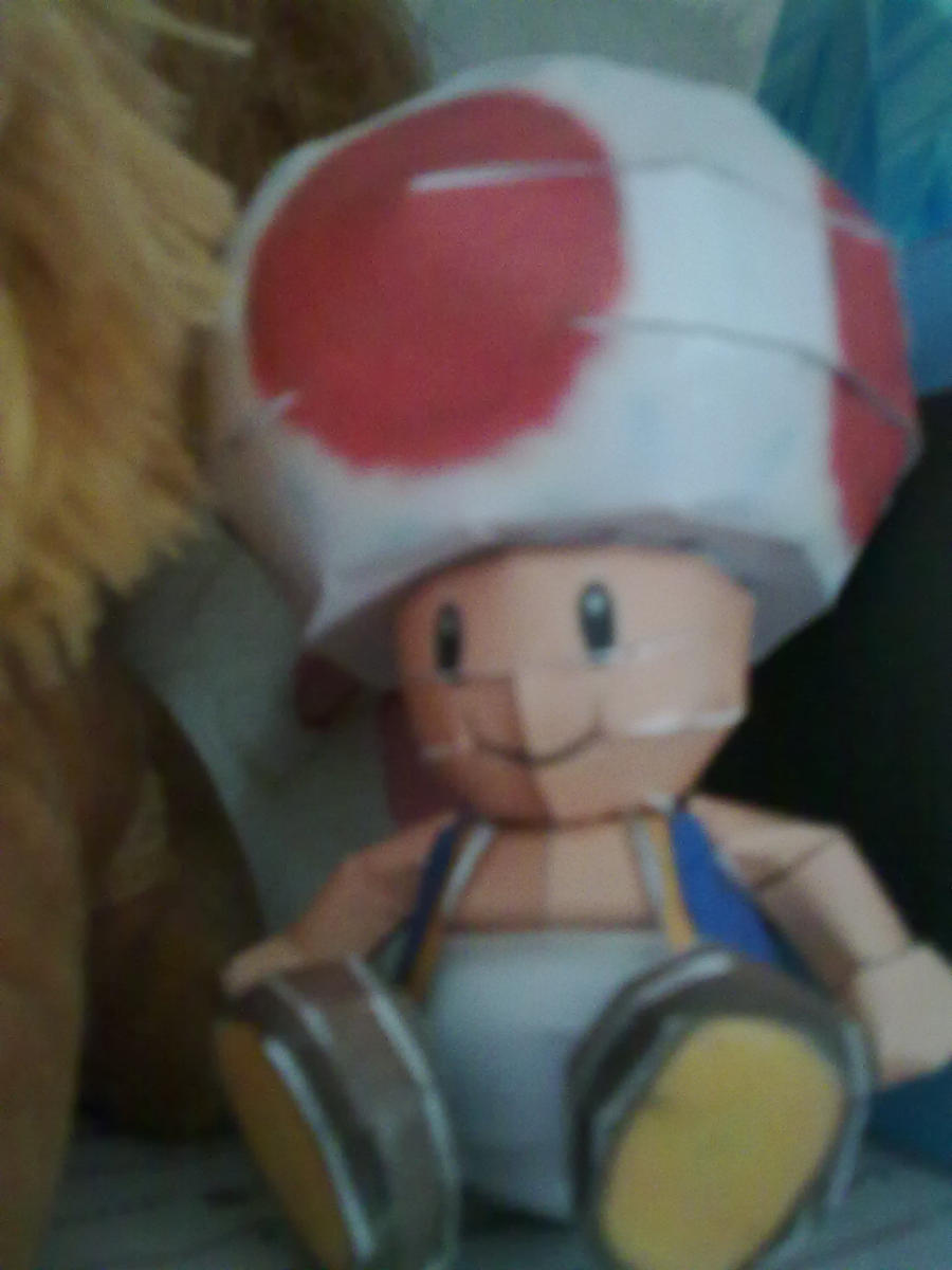 Toad Paperclip Toad papercraft by aardonix on DeviantArt
