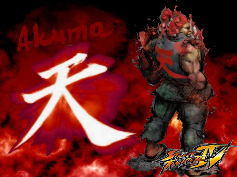 Street fighter IV - AKUMA by limandao on deviantART