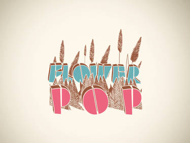 'Flower Pop' Logo