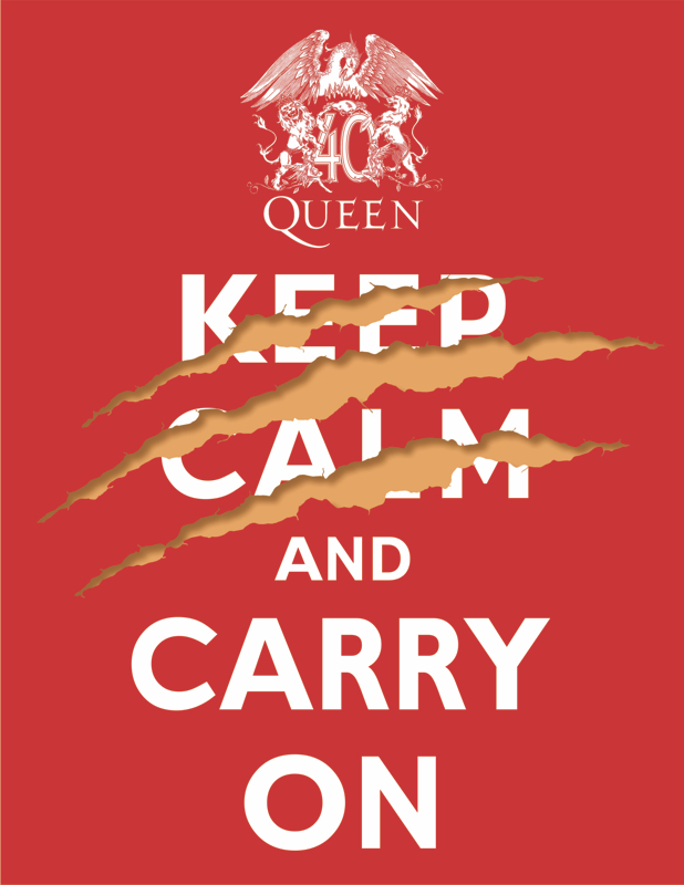 QUEEN 40TH ANNIVERSARY DESIGN