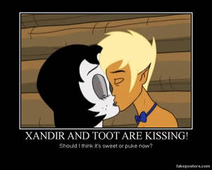 Drawn Together - Kissing