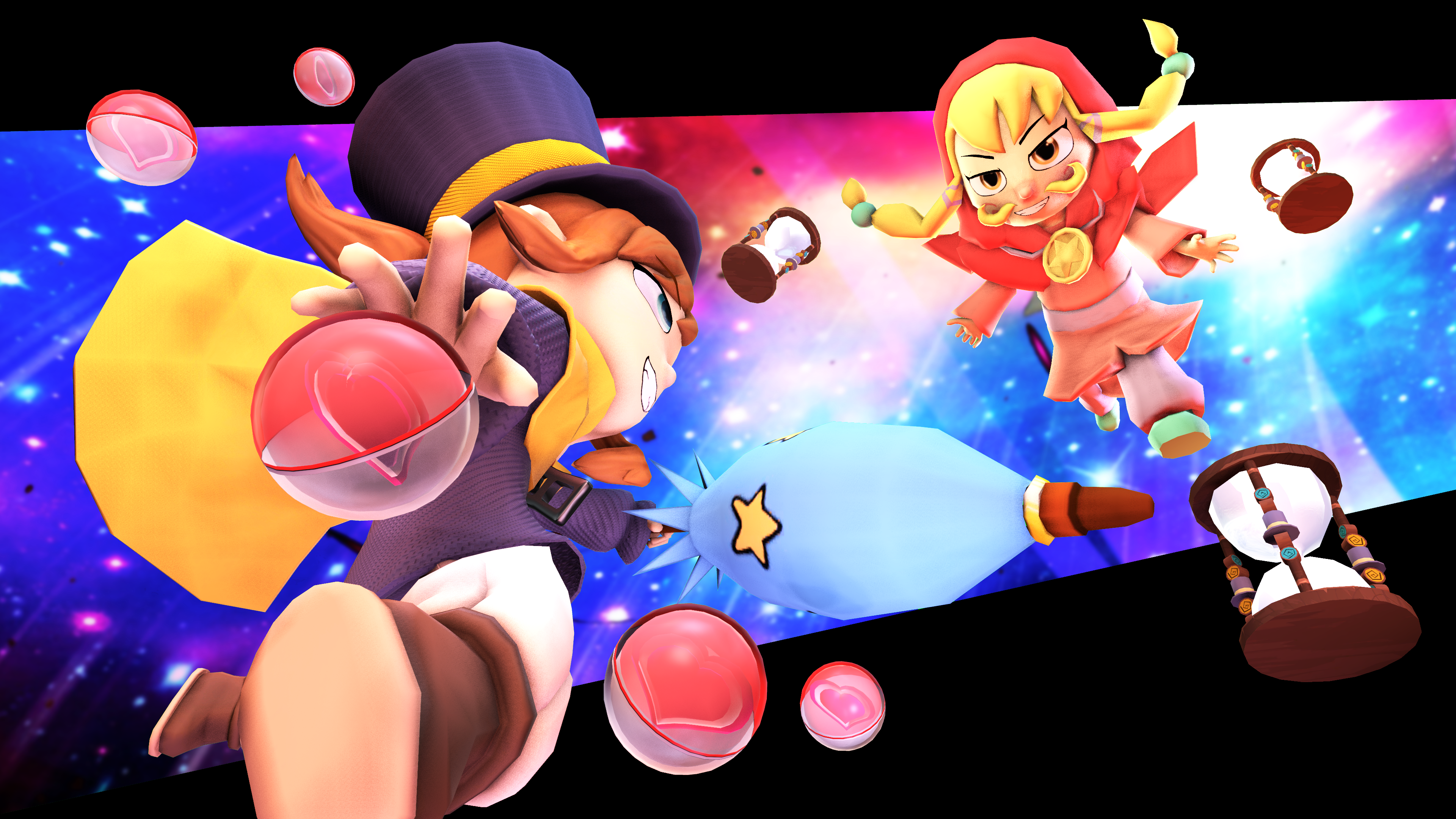 Pixilart - A hat in time characters uploaded by b3eTroot