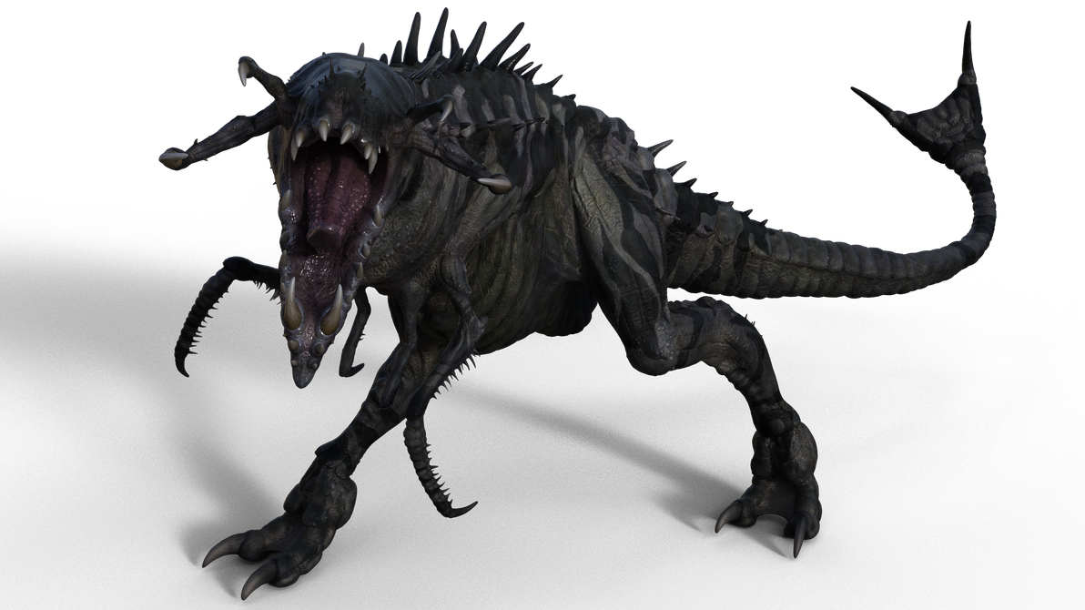 Lycranus Strider Alien by QueenCinderfall on DeviantArt