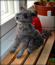 Felted Dog Portrait