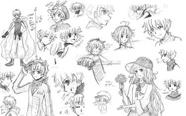 Syaoran Sketch Dump