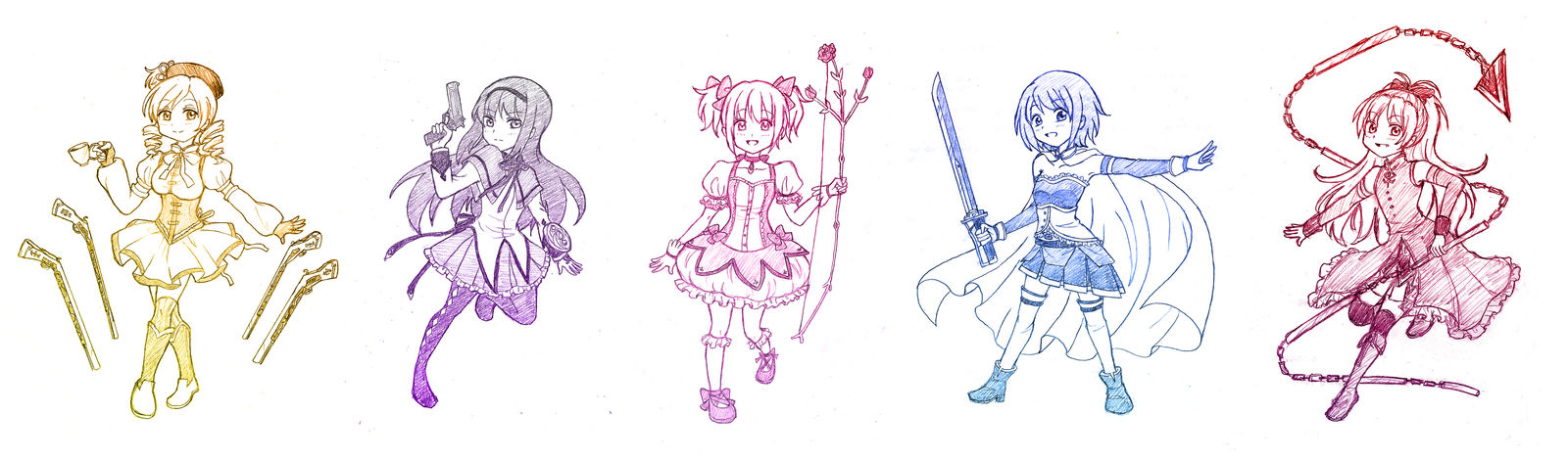 Puella Magi Girls