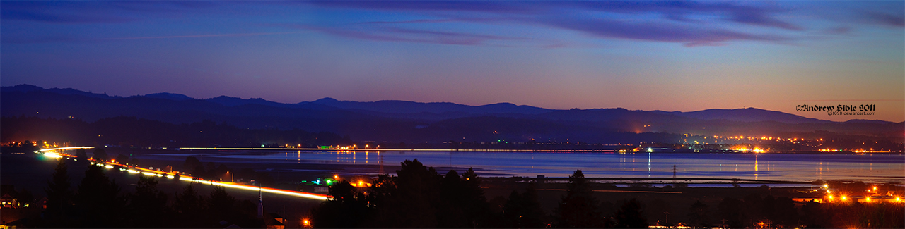 Humboldt Bay after Dusk