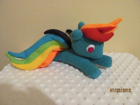 Rainbow Dash Beanie WIP