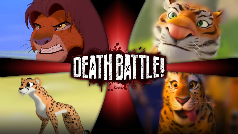 Simba VS Amur VS Dot's Mom VS Parce by rydersanimals on DeviantArt