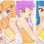 Golden Harvest, Dizzy Twist and Lemon Hearts