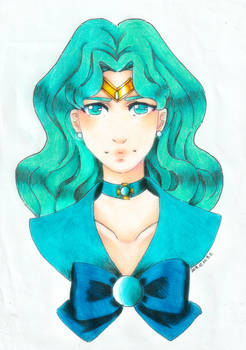 Sailor Neptune by bukkbianka