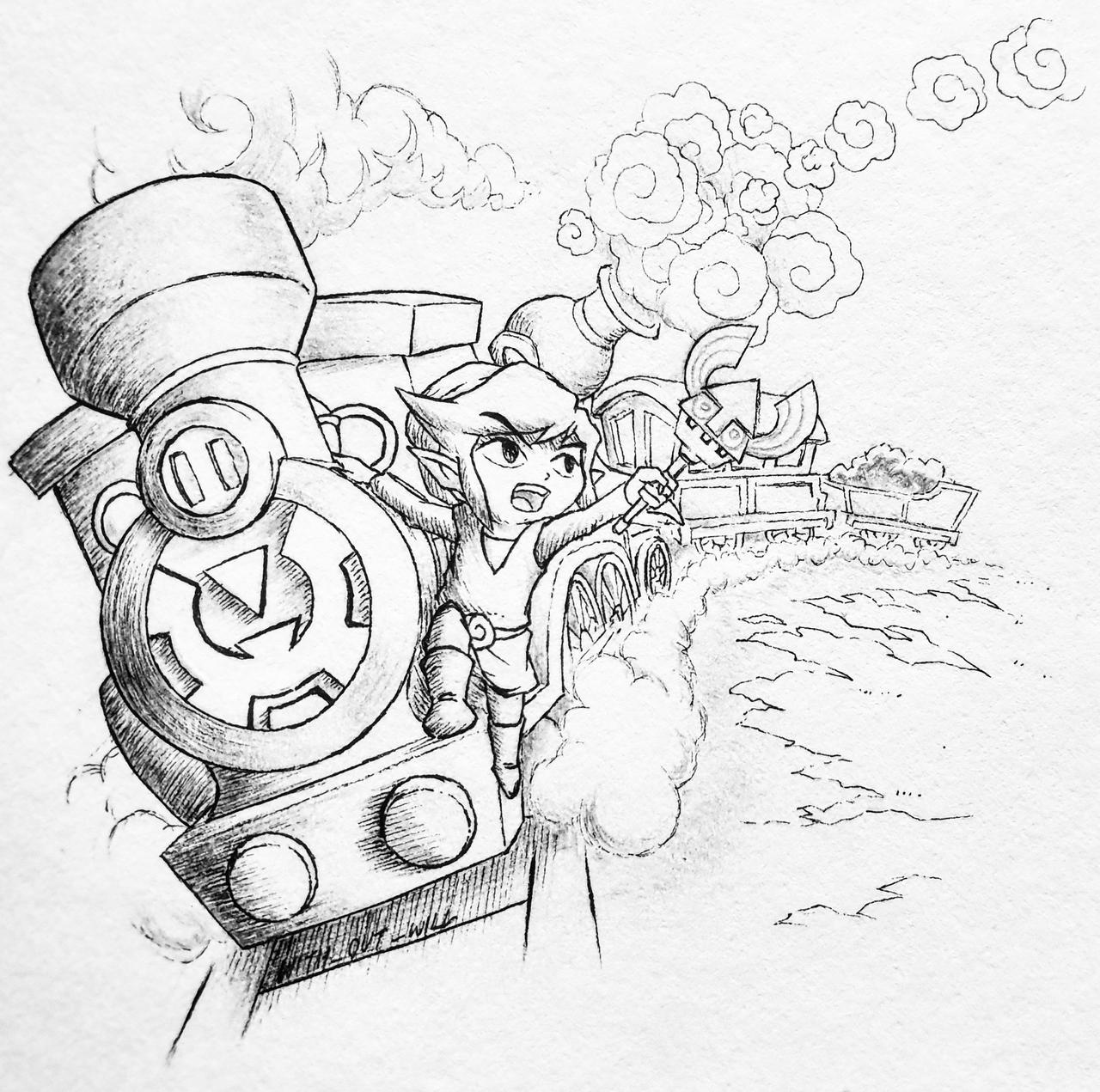 Spirit Tracks by listlessscrawls on DeviantArt