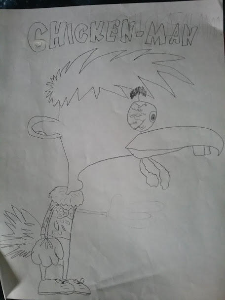 Chicken-Man by MerrieOfficalArts on DeviantArt