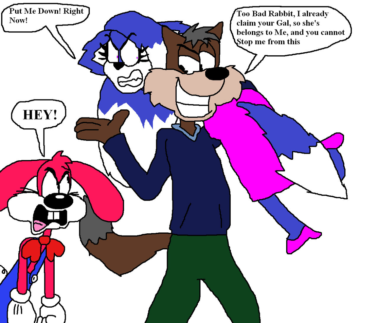 Charlie's Girlfriend taken by NightWolf by MerrieOfficalArts on DeviantArt