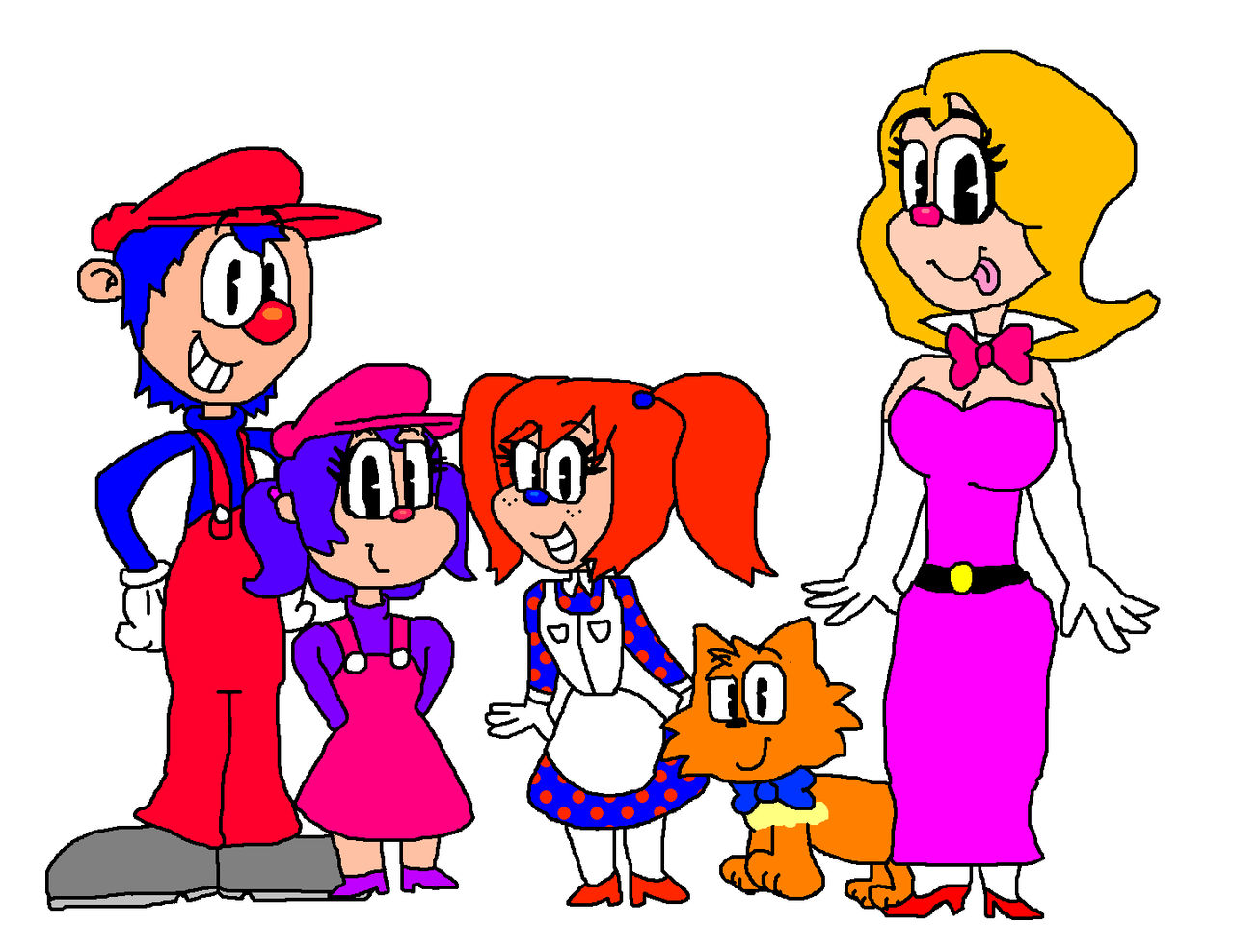 Murray's wife and kids by MerrieOfficalArts on DeviantArt