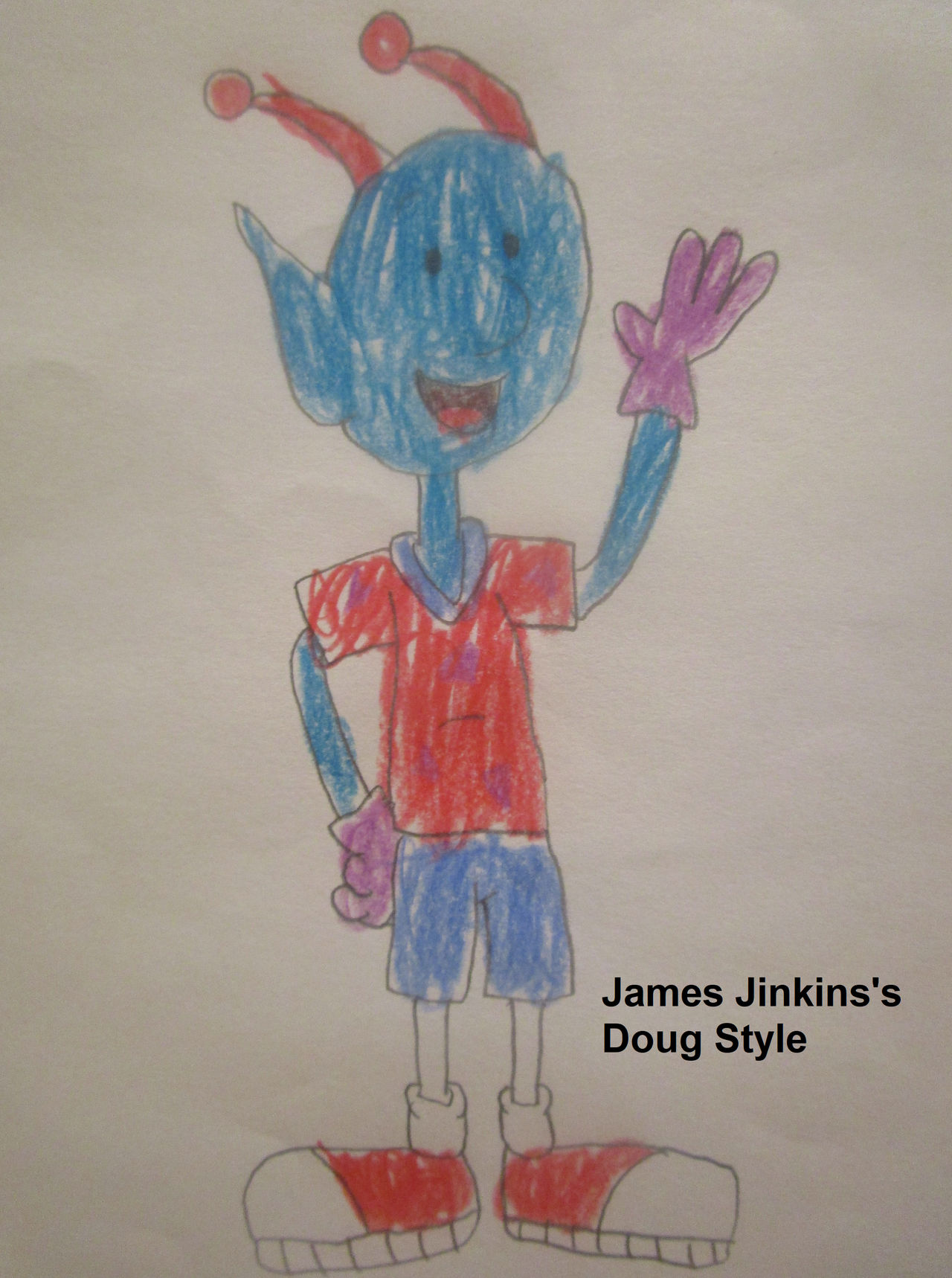 Lenny in James Jinkins Doug Style by MerrieOfficalArts on DeviantArt