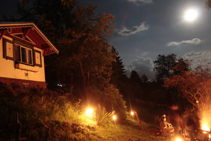 Gardenhouse at Night