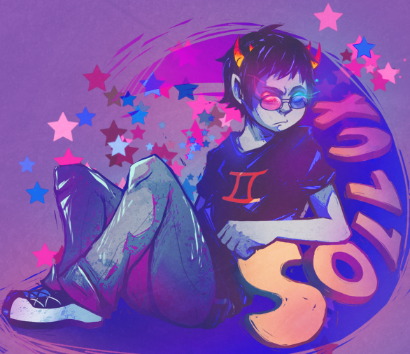 Homestuck Sol Homestuck Sollux