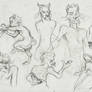 Faun Sketches