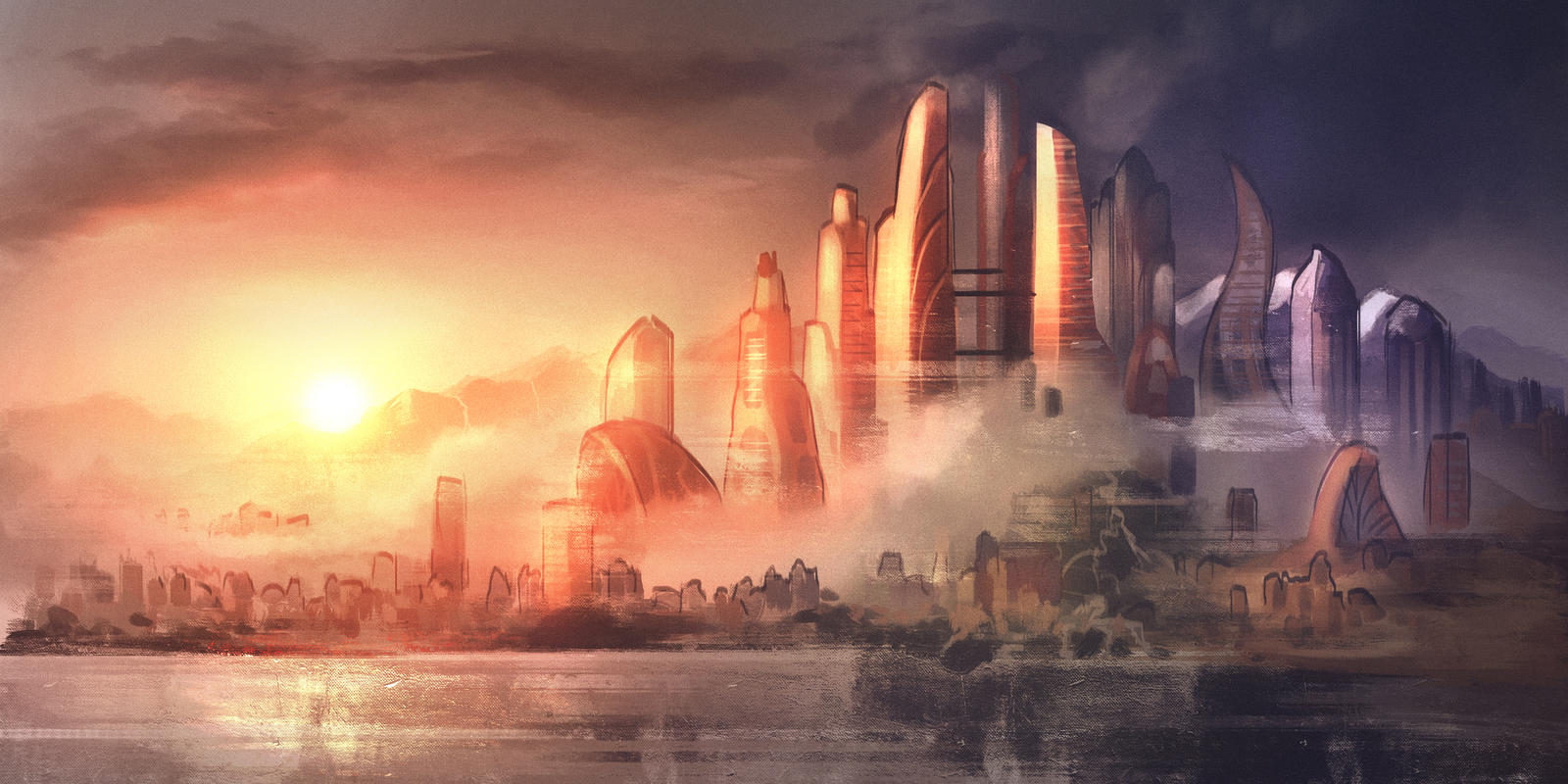 Zootopia Cityscape Zootopia Cityscape Overhaul by MonoFlax on DeviantArt