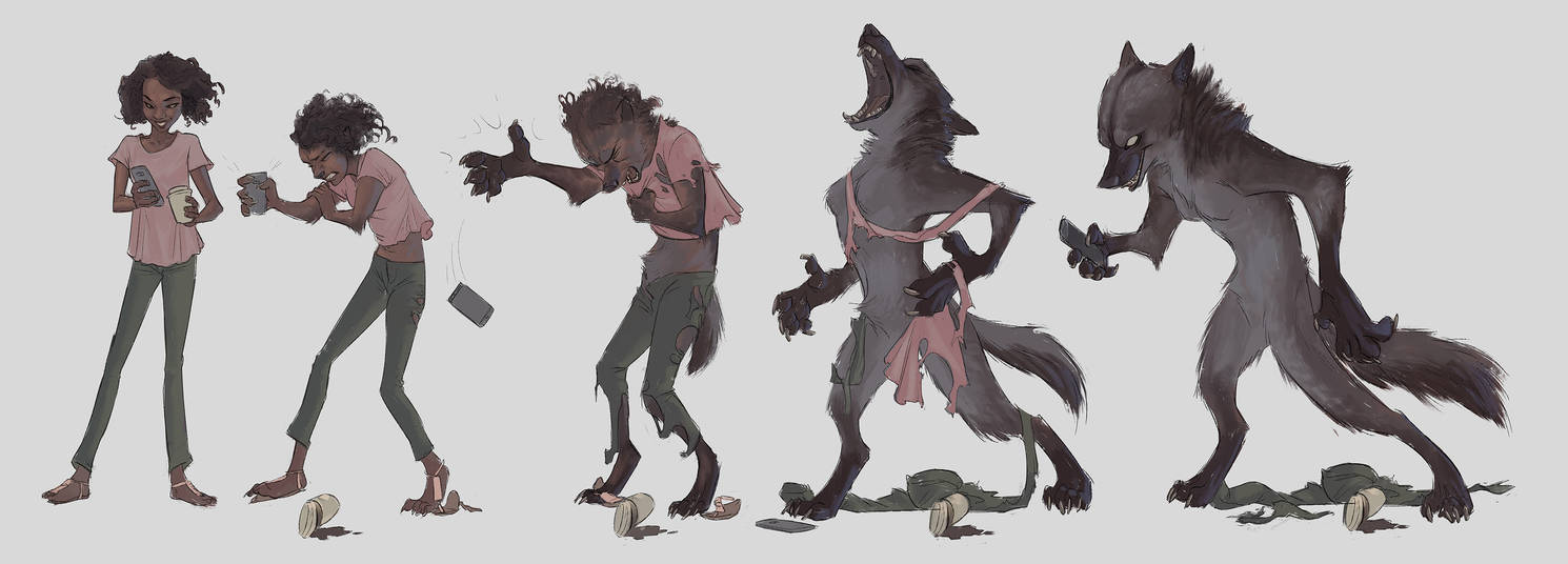 Commission - Were-Proof Phone Ad by MonoFlax